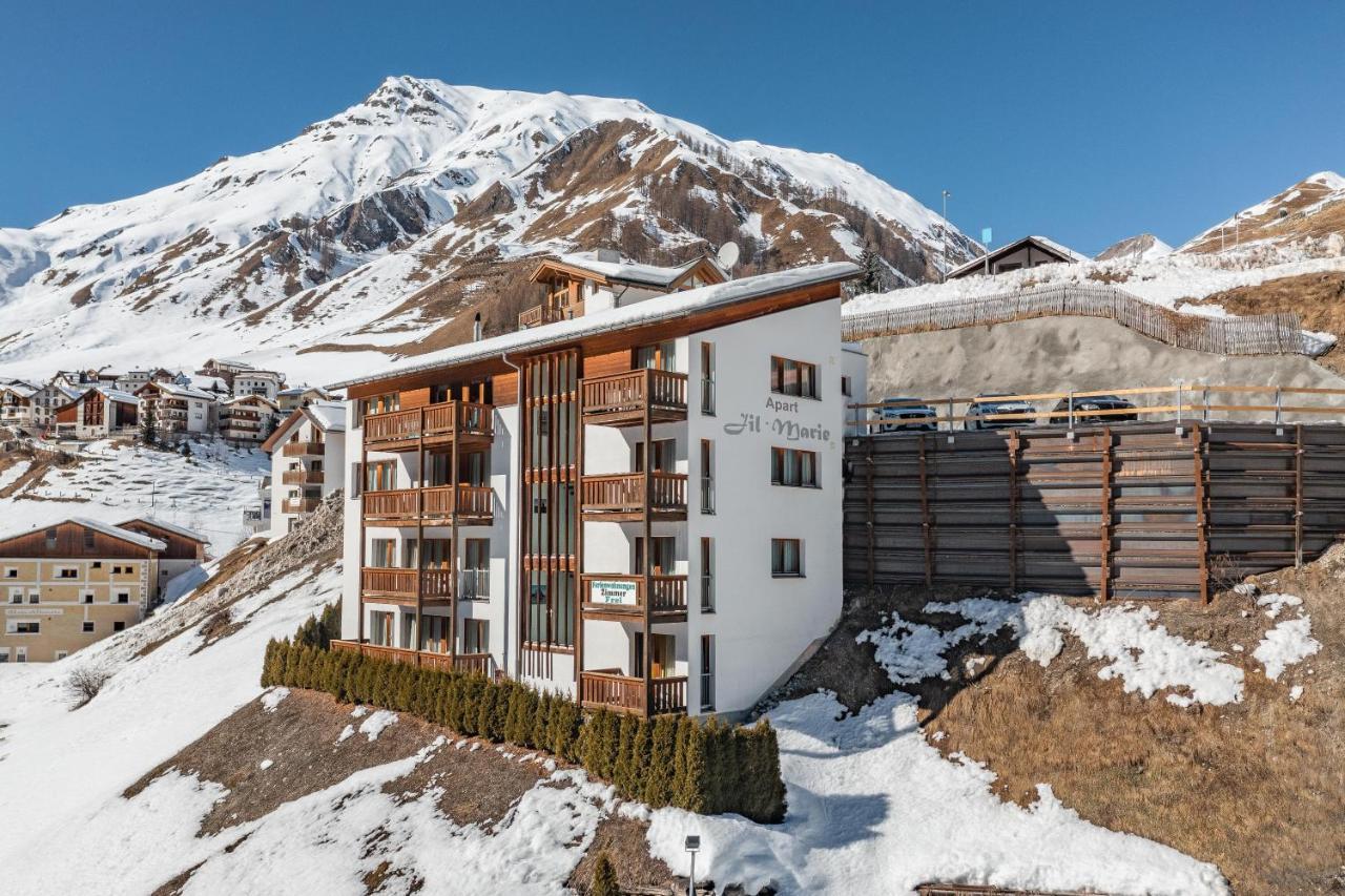Jil-Marie Samnaun Studiowohnung Nummer 3 Bagian luar foto