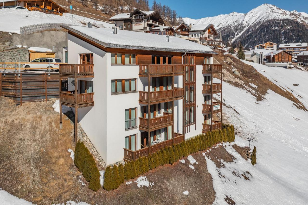 Jil-Marie Samnaun Studiowohnung Nummer 3 Bagian luar foto