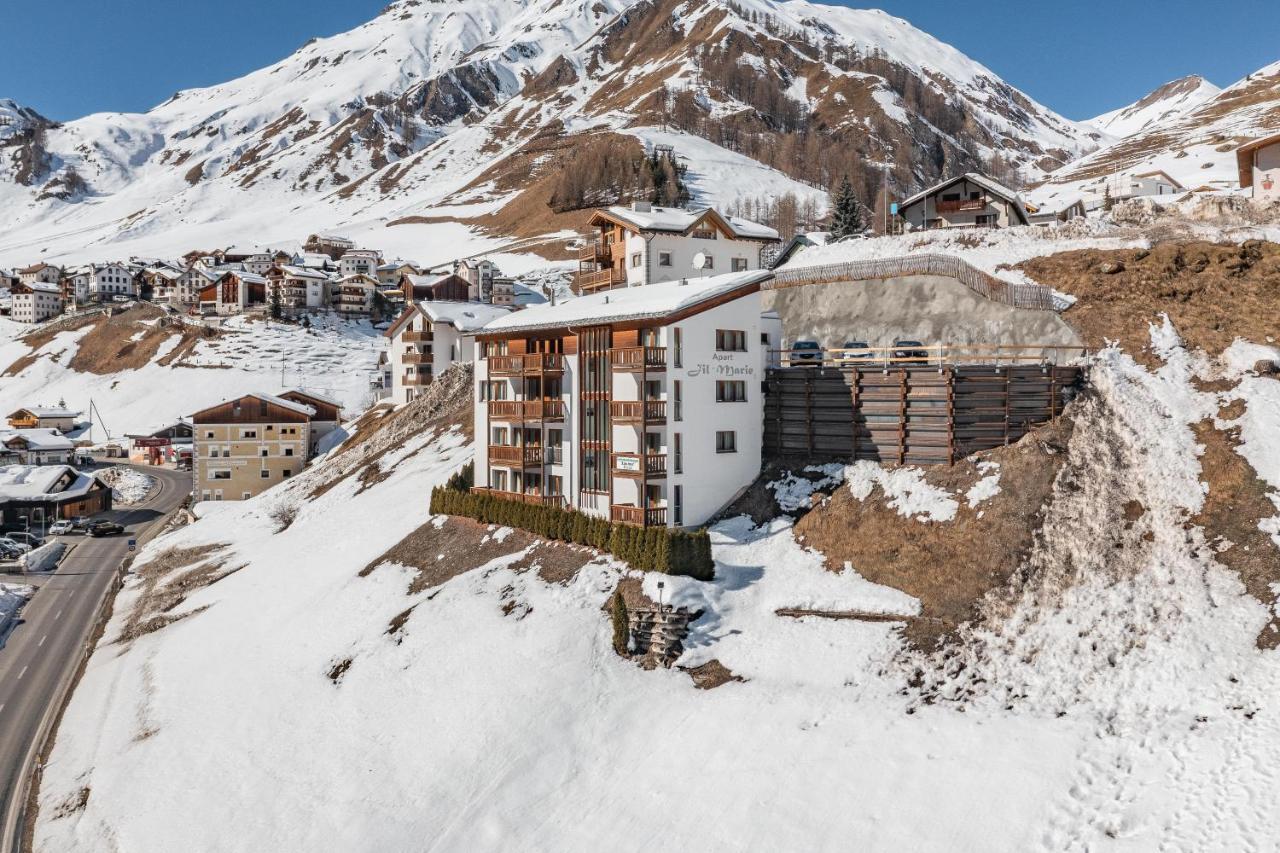 Jil-Marie Samnaun Studiowohnung Nummer 3 Bagian luar foto